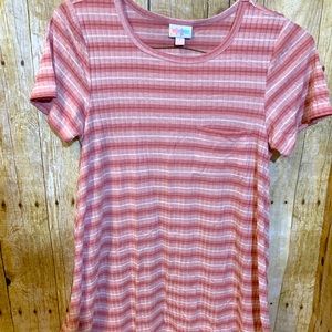 Lularoe Carly: Pink Stripe
